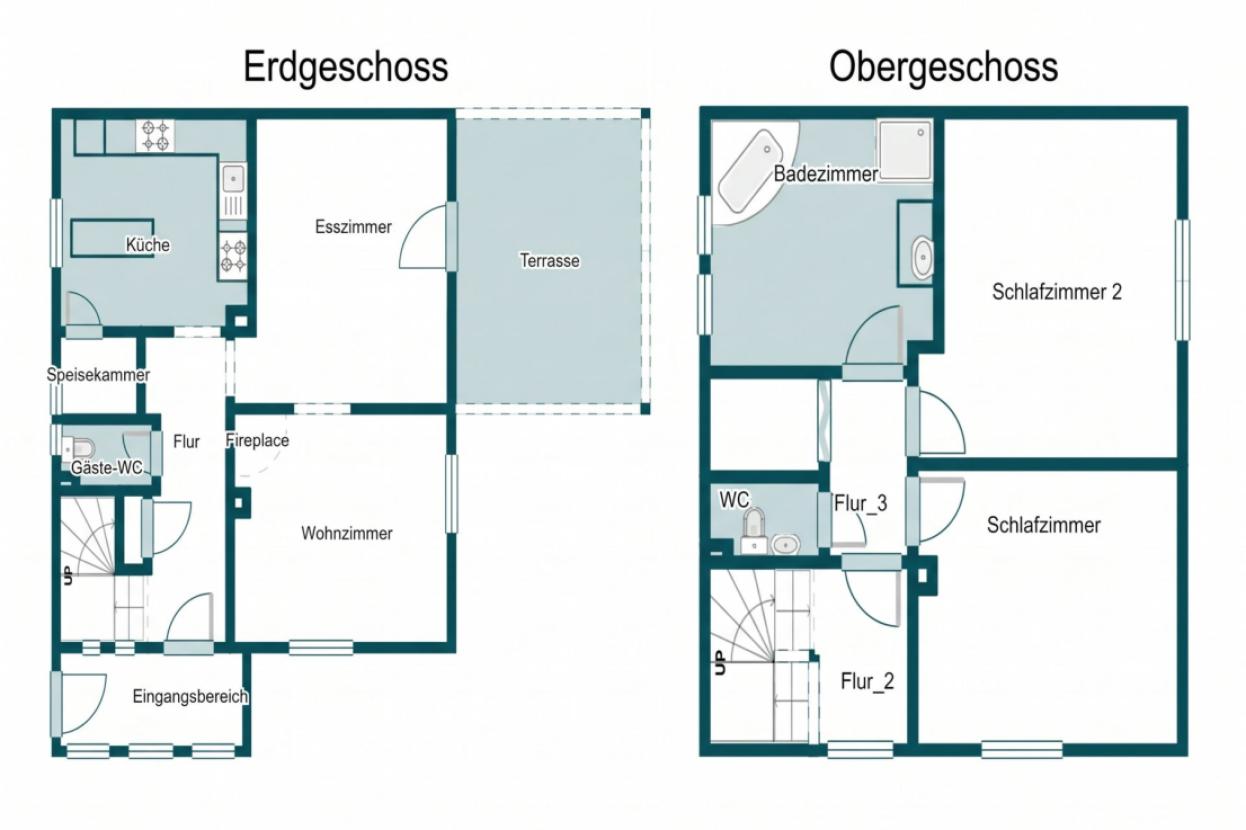 Grundriss Skizze