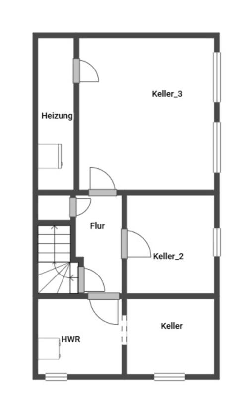 Grundriss Skizze UG