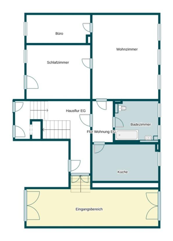 Grundriss Skizze EG