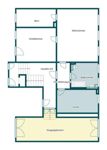 Grundriss Skizze EG