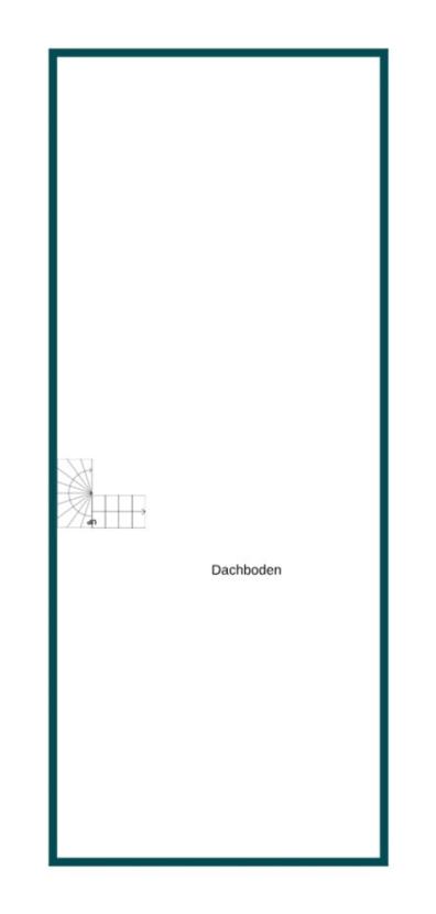 Grundriss Skizze 5. Etage