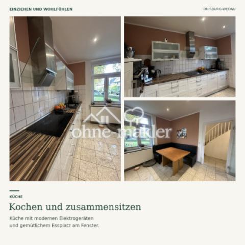 Küche mit Elektrogeräten