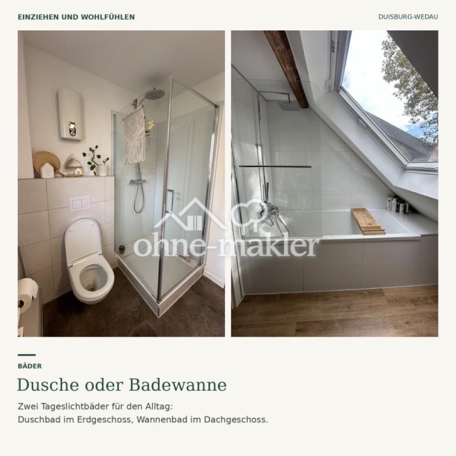 Duschbad 1.OG Wannenbad DG