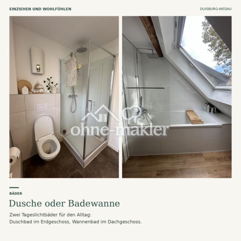 Duschbad 1.OG Wannenbad DG