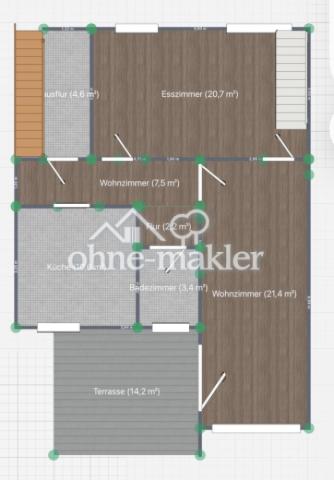 EG (Quadratmeter abweichend)