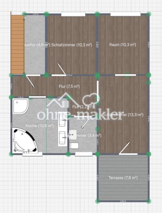 1.OG (Quadratmeter abweichend)