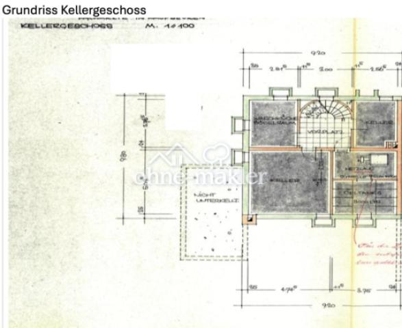 Grundriss Kellergeschoss