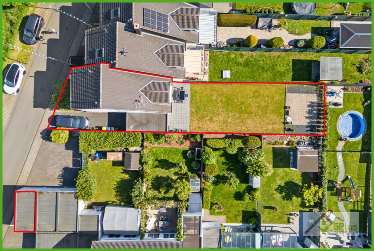 5Plus Immo Haus zum Kauf Vettweiß/Lüxheim Drohnenaufnahme