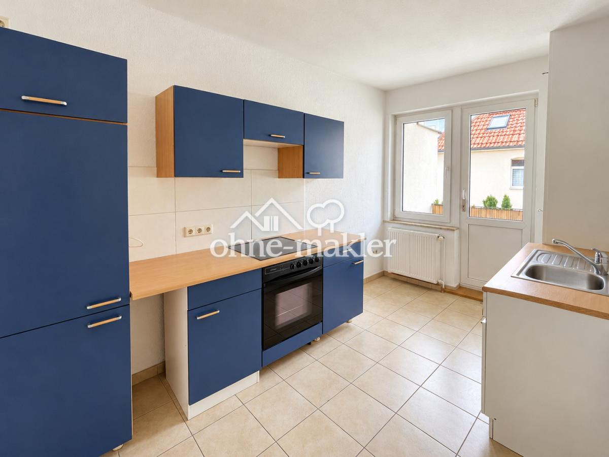 Küche mit Loggia