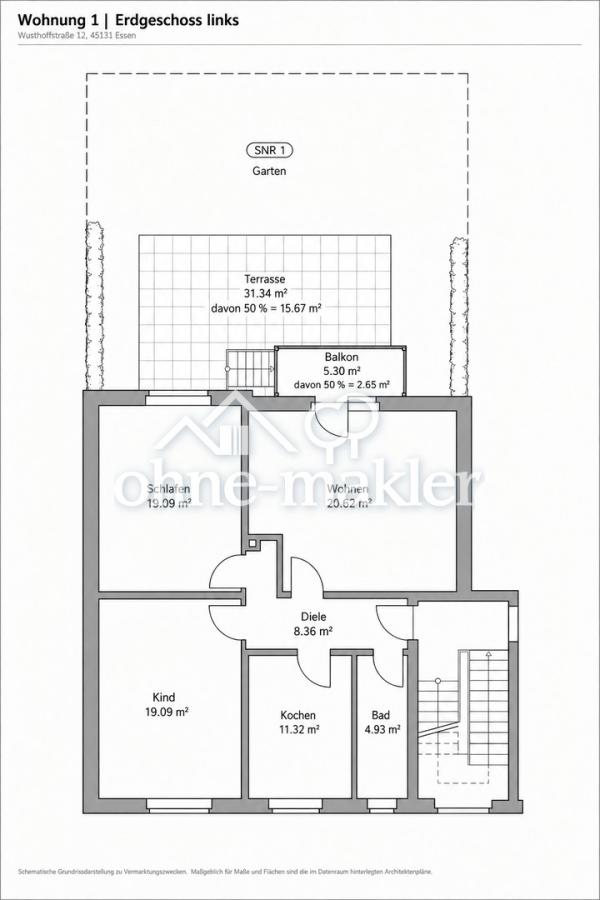 Grundriss EG-Links