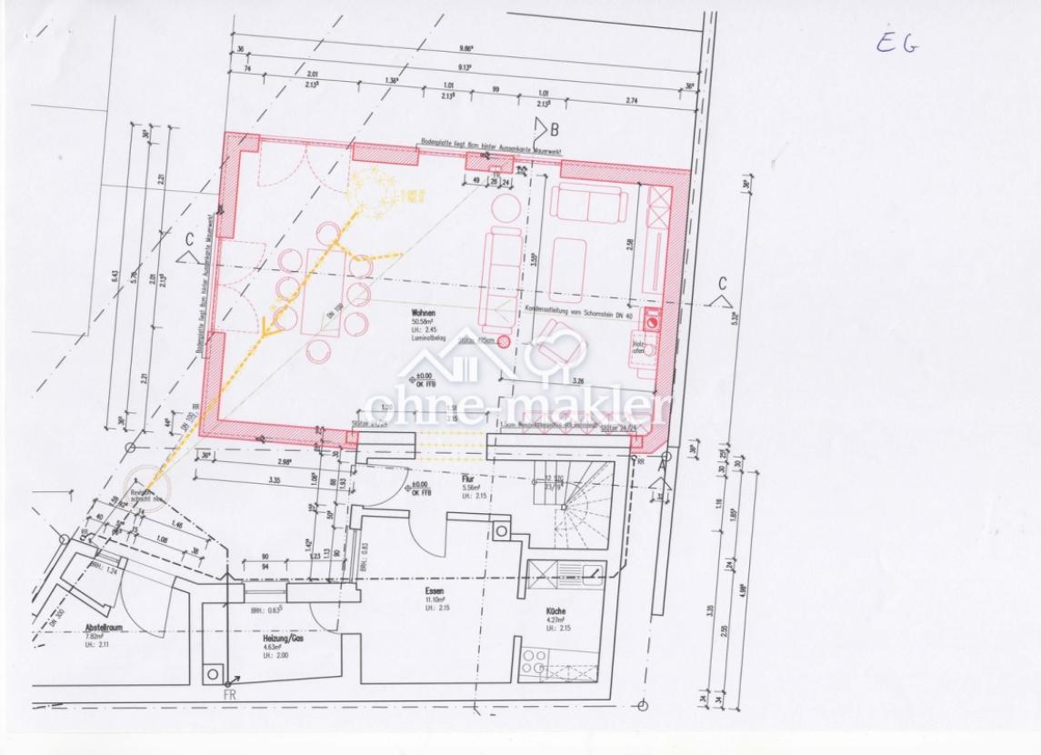Erdgeschoss Neu- und Altbau