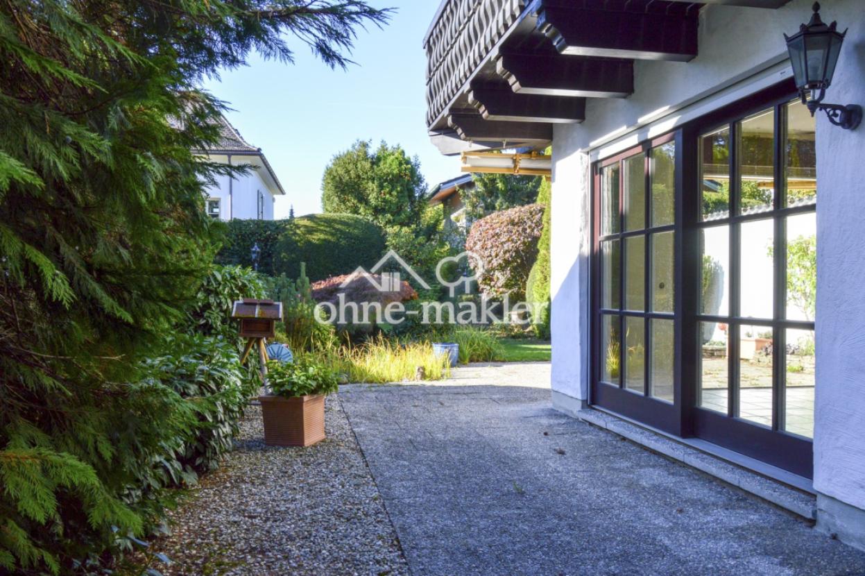 Seitenansicht Gartenblick