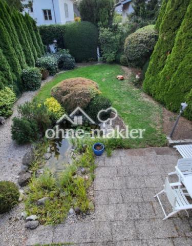 Garten Ansicht vom Balkon OG