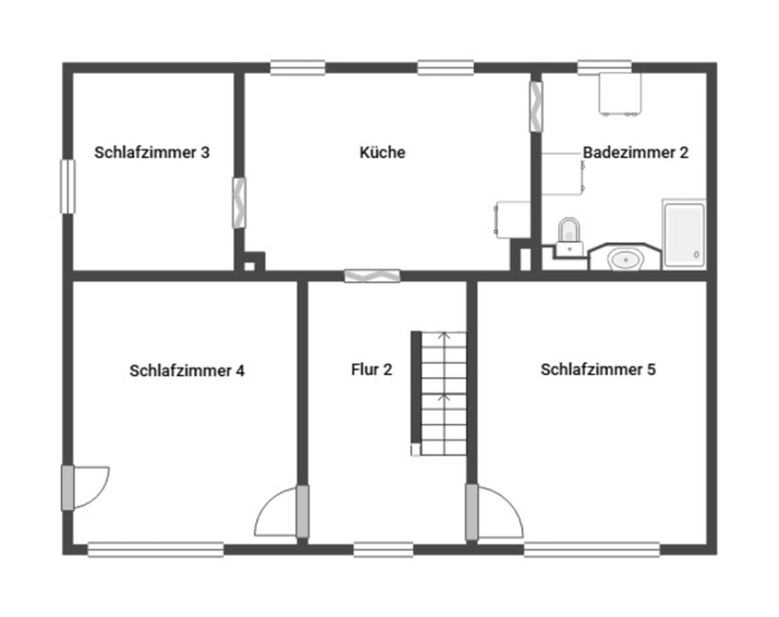 Grundriss Skizze OG