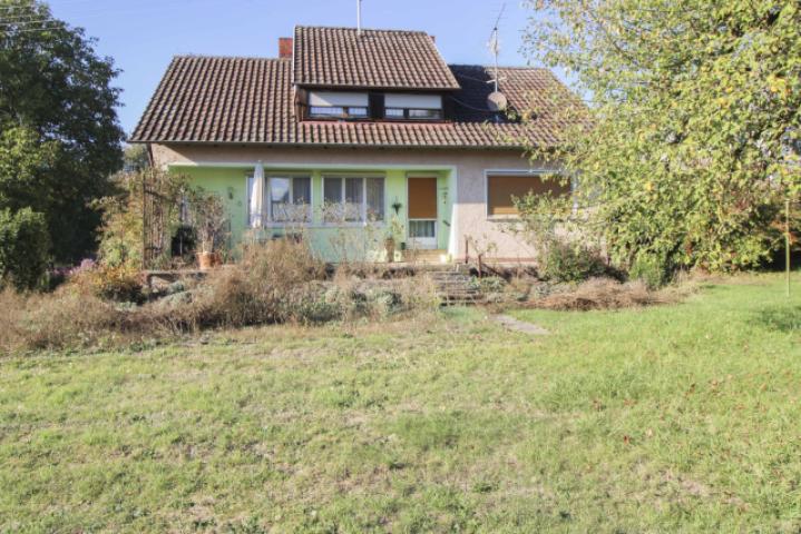 Haus Hinteransicht