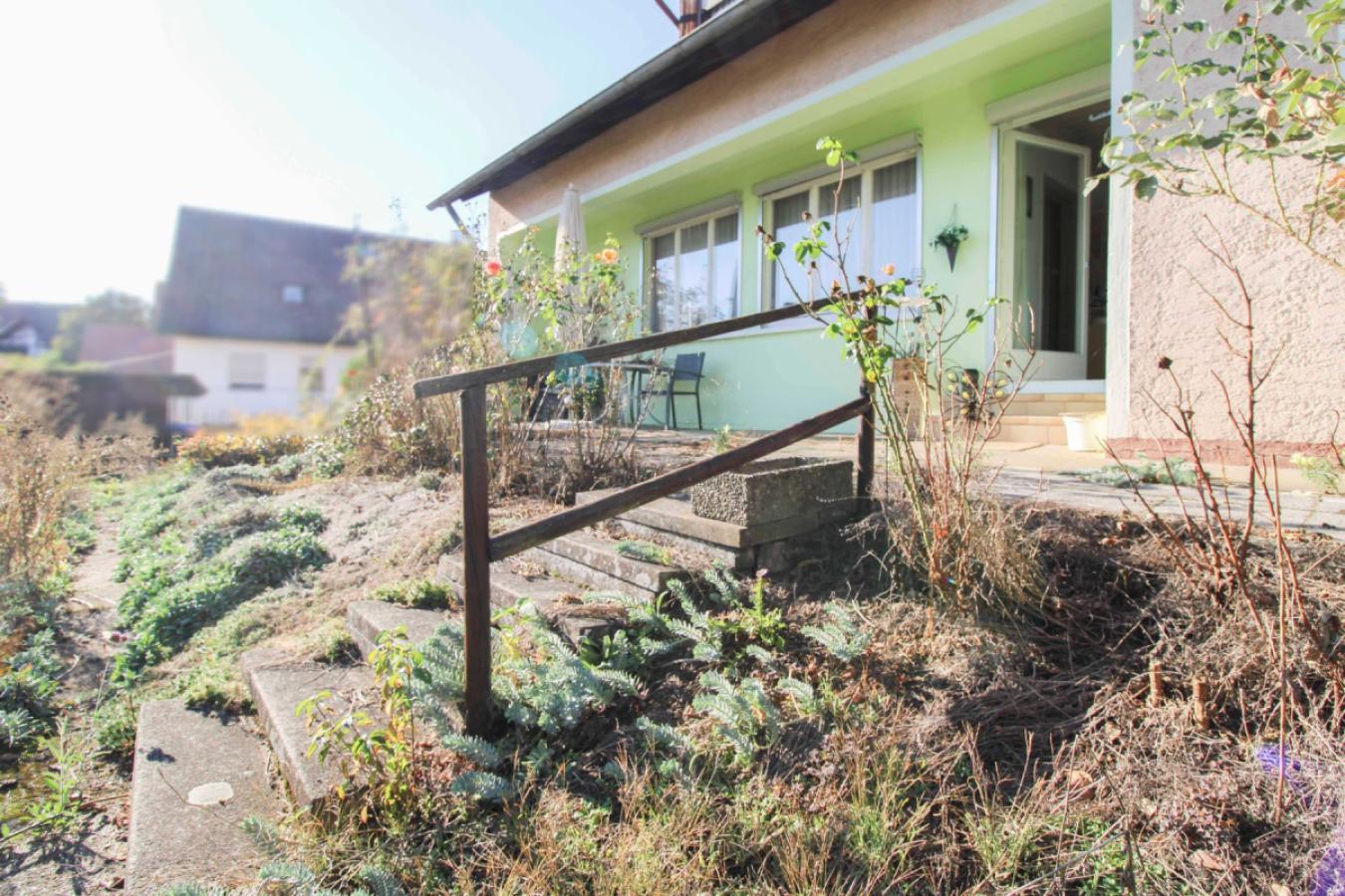 Übergang Terrasse zu Garten