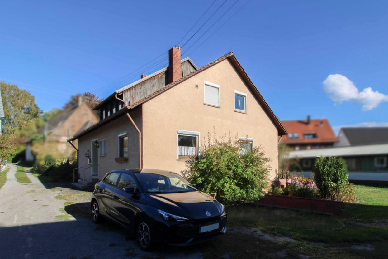 Haus Seitenansicht