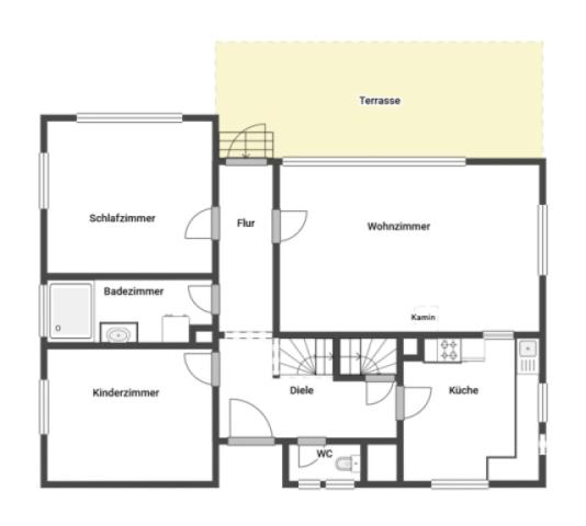 Grundriss Skizze EG
