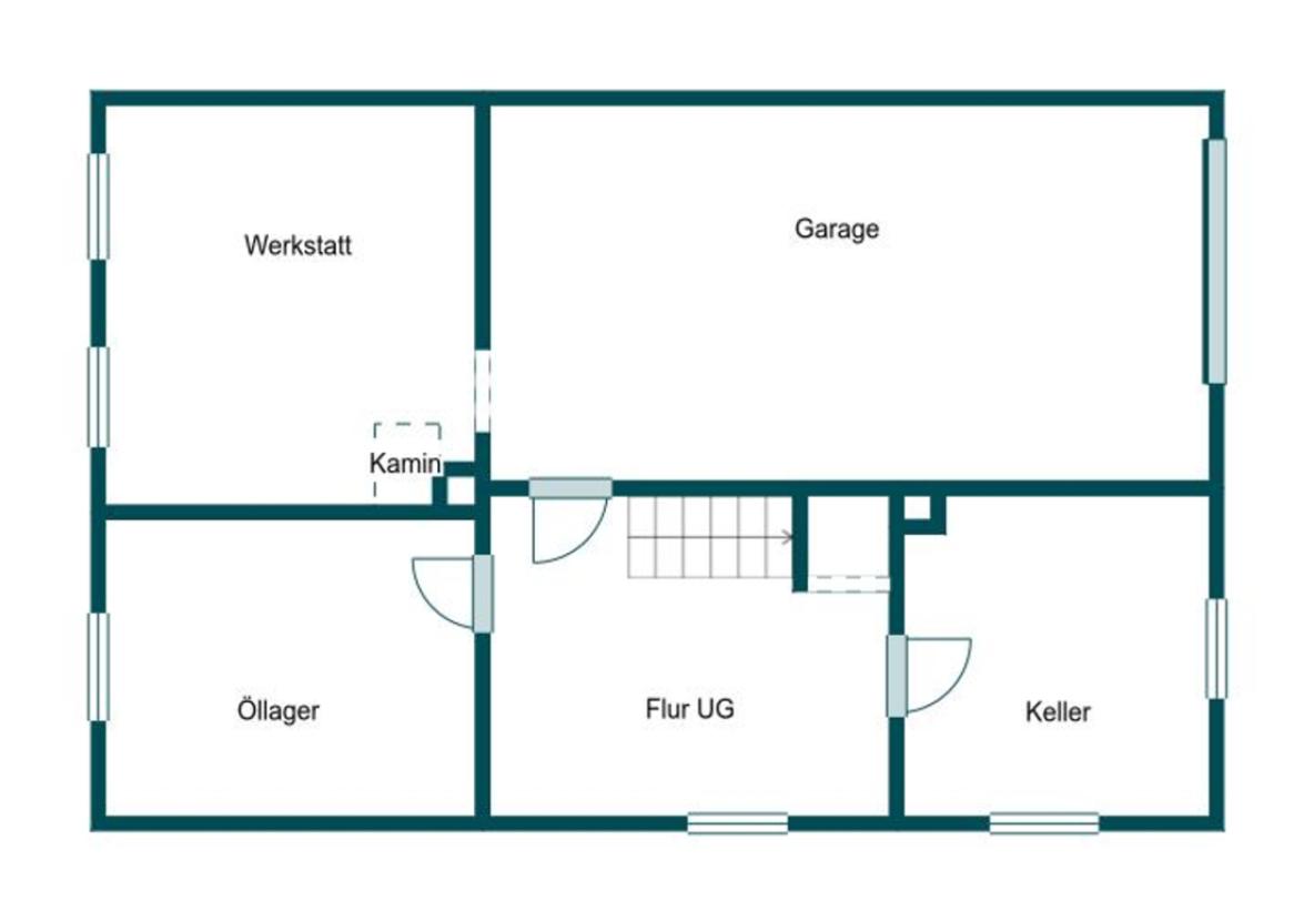 Grundriss Skizze UG