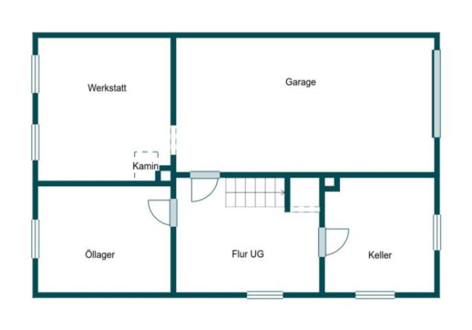 Grundriss Skizze UG
