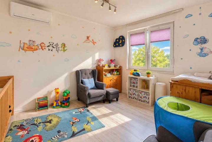 Kinderzimmer mit Klimaanlage