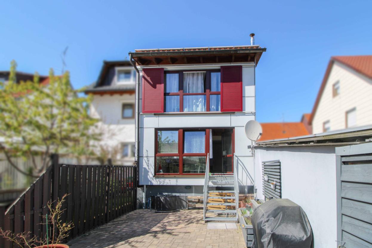 Haus Hinteransicht