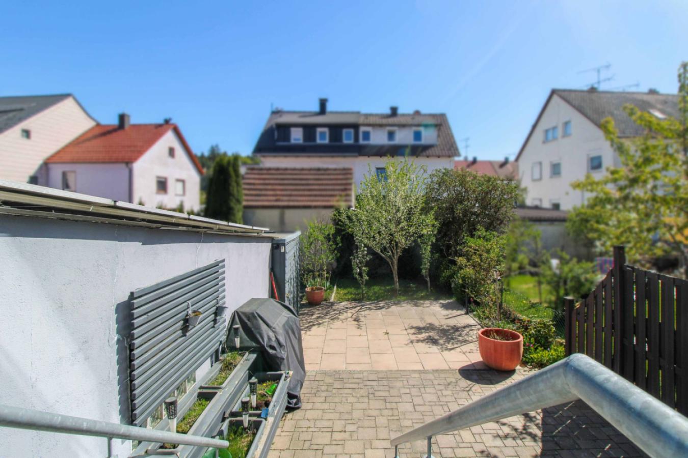 Ausgang zu Terrasse