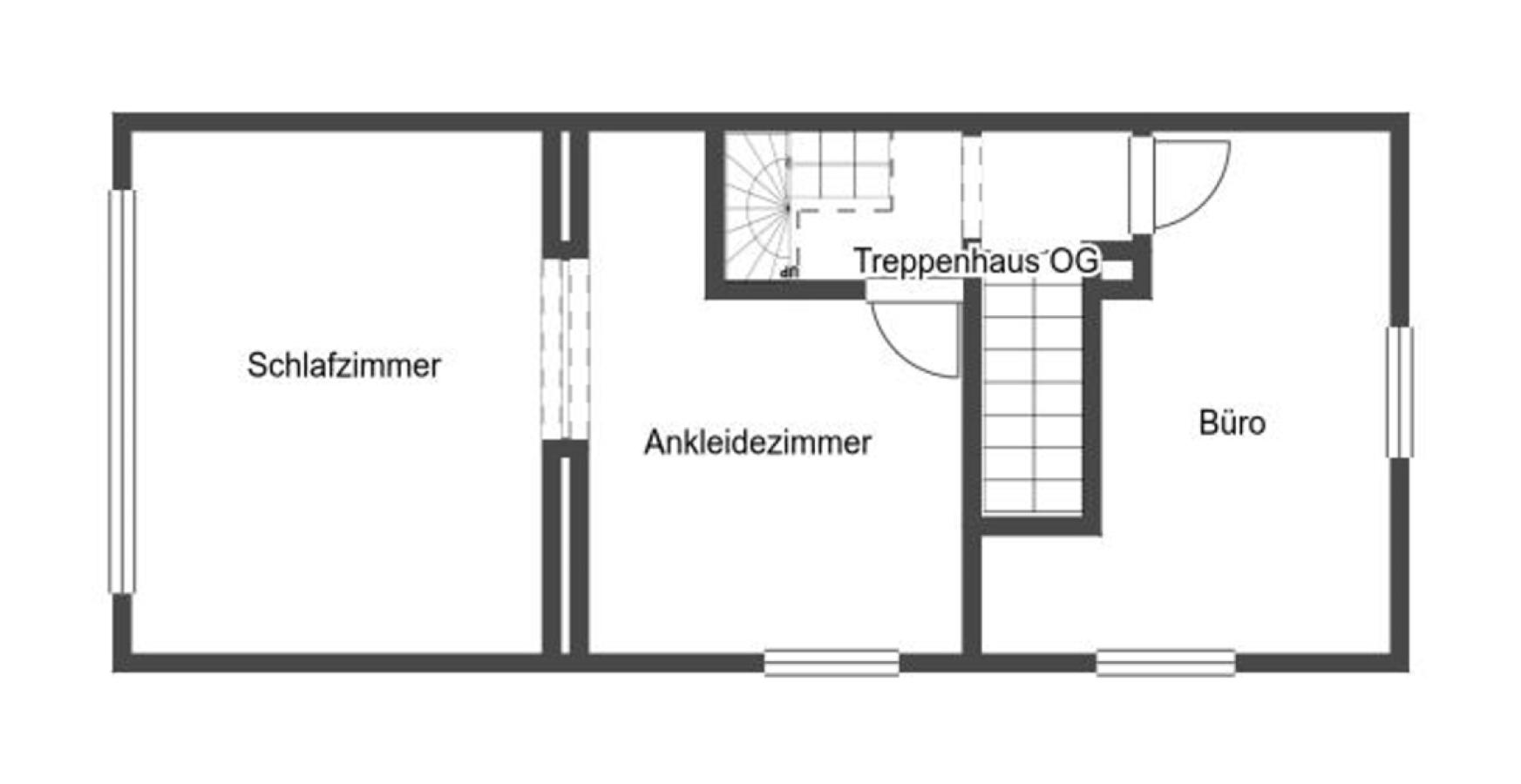 Grundriss Skizze 1.OG
