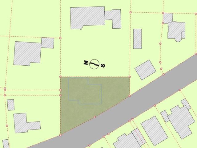 Lageplan Baugrundstück