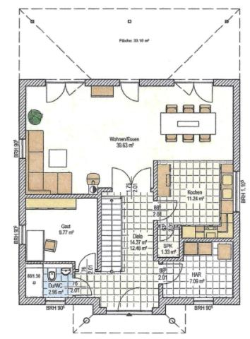 Grundriss Erdgeschoss