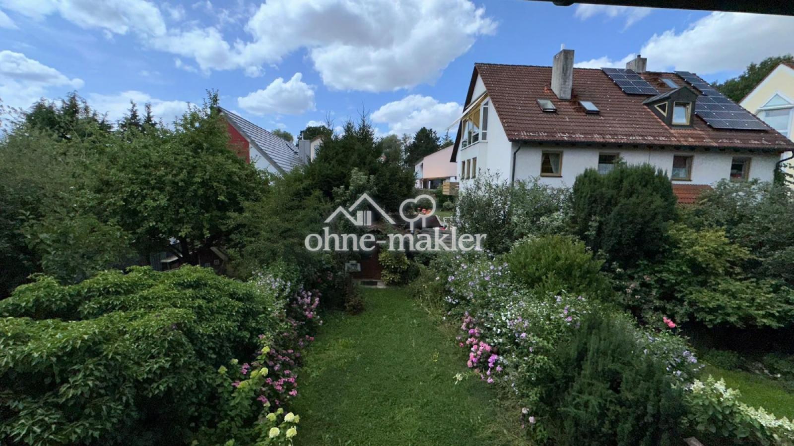 Blick in Garten