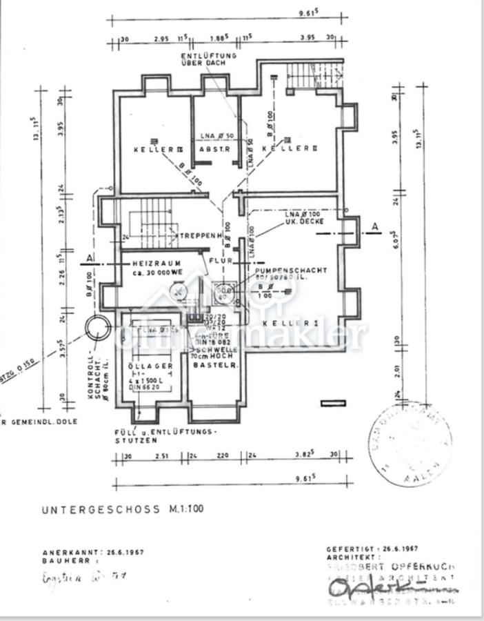 Untergeschoss Keller