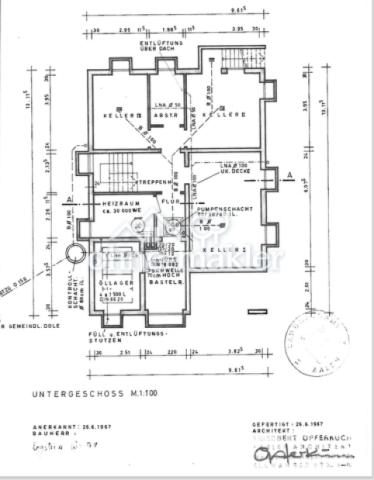 Untergeschoss Keller