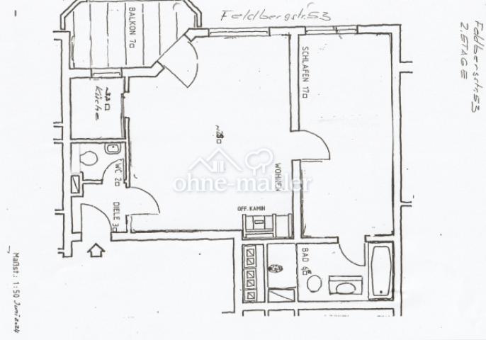 Grundriss; Lage , Nordwest