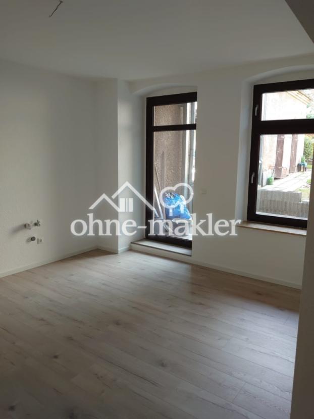 Küche mit Balkon mit FBH