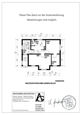 Grundriss -Erdgeschoss