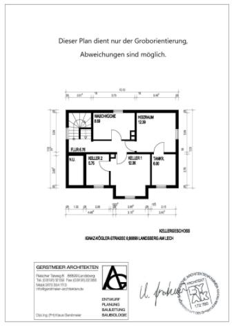 Grundriss - Kellergeschoss