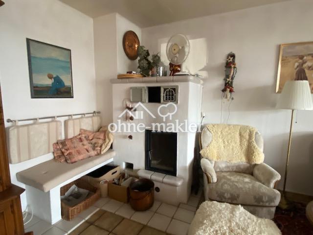 Kamin/Kachelofen im Wohnzimmer