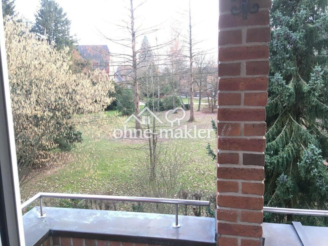 Aussicht vom Südbalkon