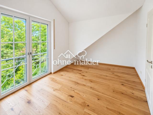 Schlafzimmer im Zwerchgibel