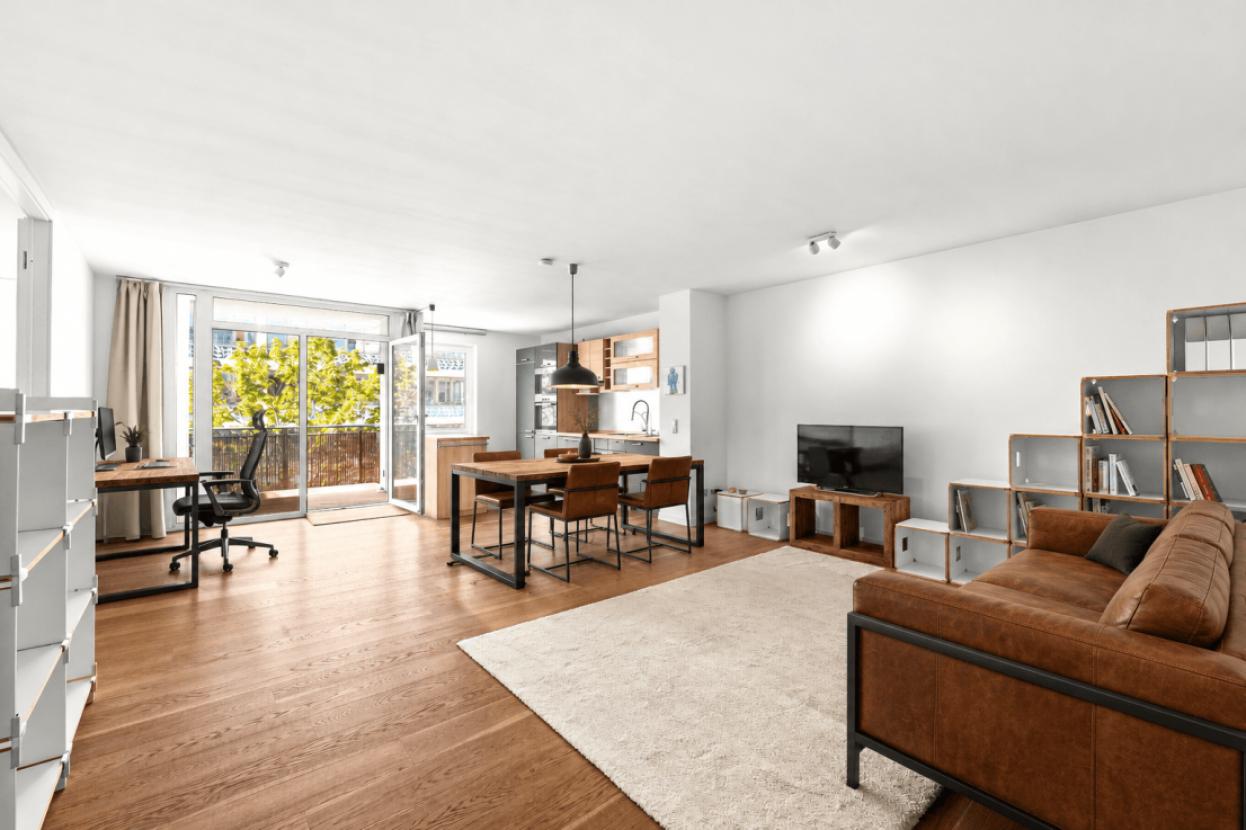Wohnzimmer (KI Gestütze Visualisierung)