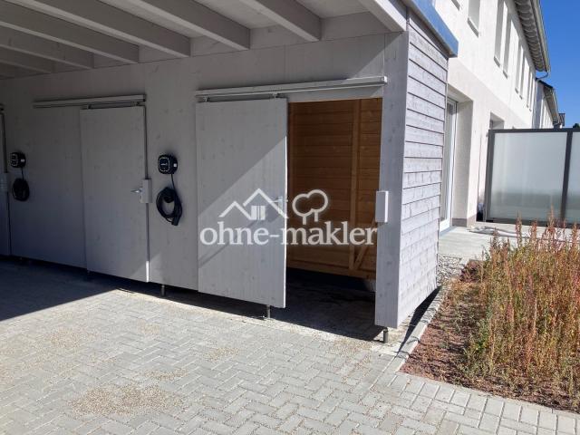 Carport mit Abstellraum