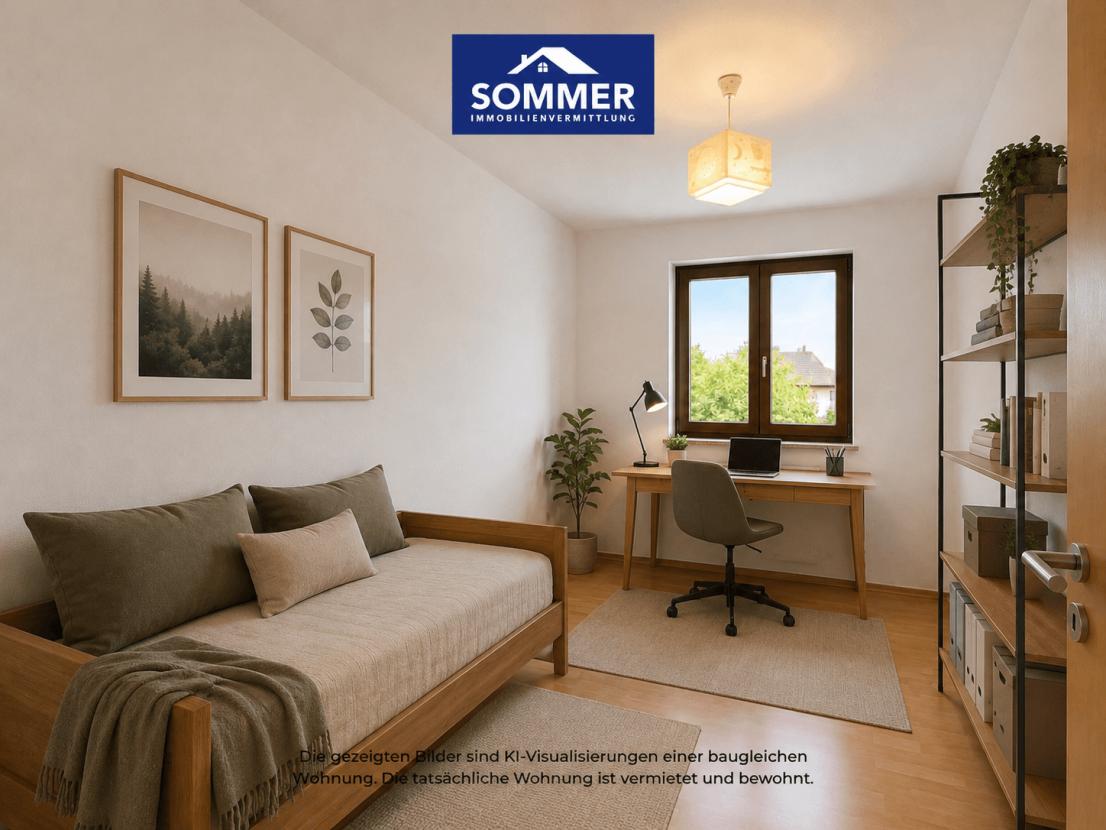 Einrichtungsbeispiel Kinderzimmer (KI-Visualisierung)