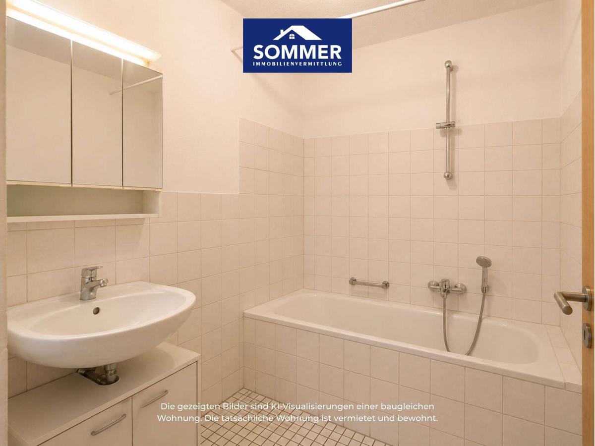 Badezimmer (KI-Visualisierung)