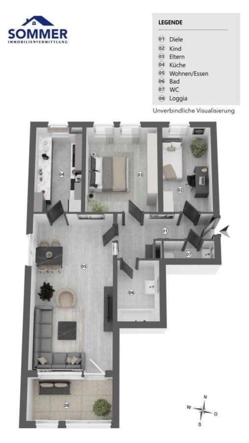 Grundriss (Visualisierung)