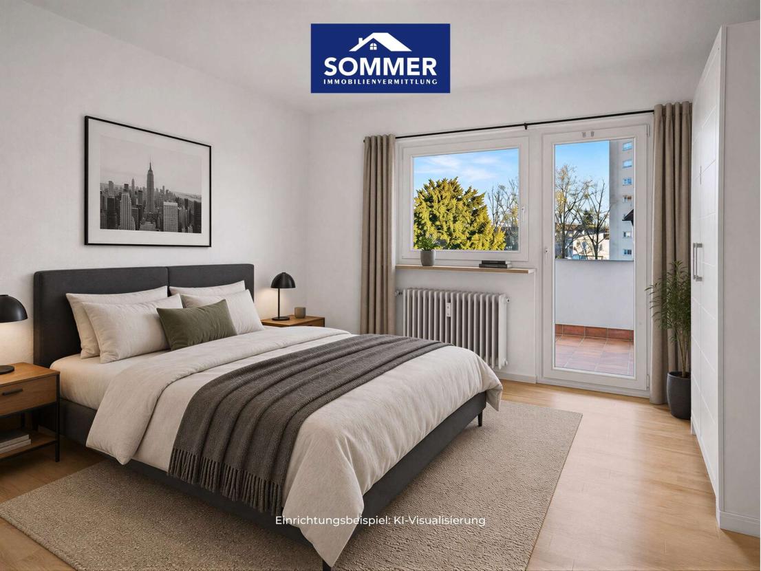 Schlafzimmer (KI-Visualisierung)