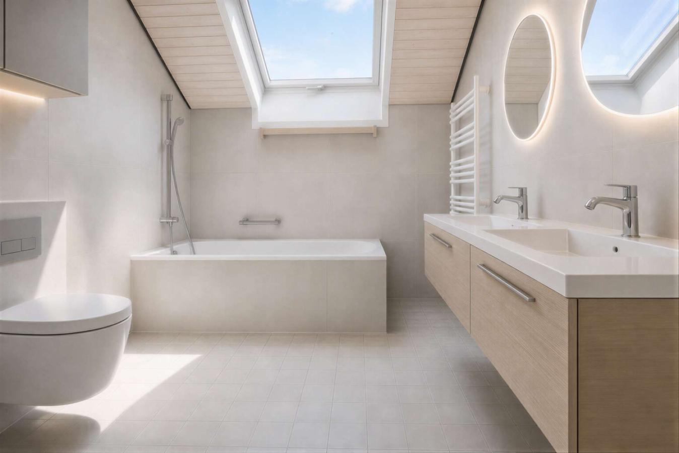Badezimmer KI-Visualisierung