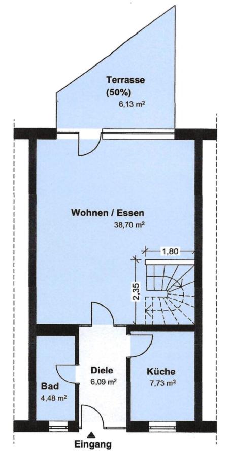Grundriss Erdeschoss