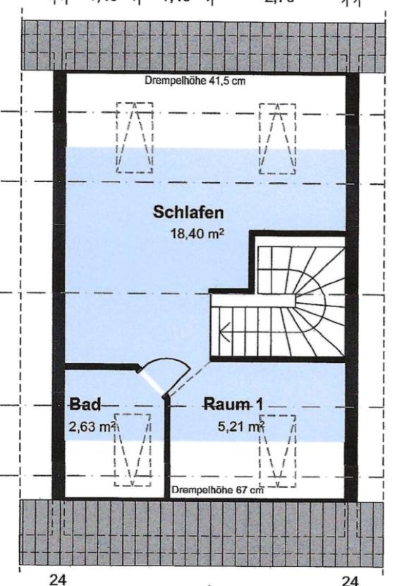 Grundriss Dachgeschoss
