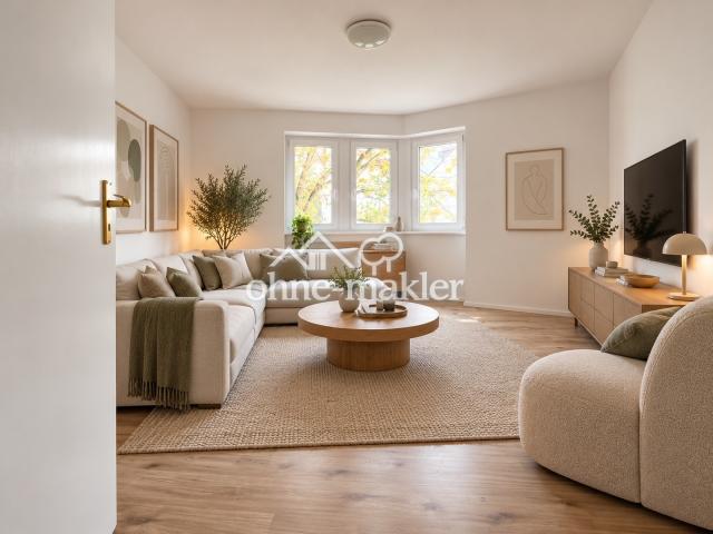 KI- Wohnbeispiel Wohnzimmer